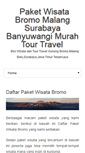 Mobile Screenshot of paket-bromo.net